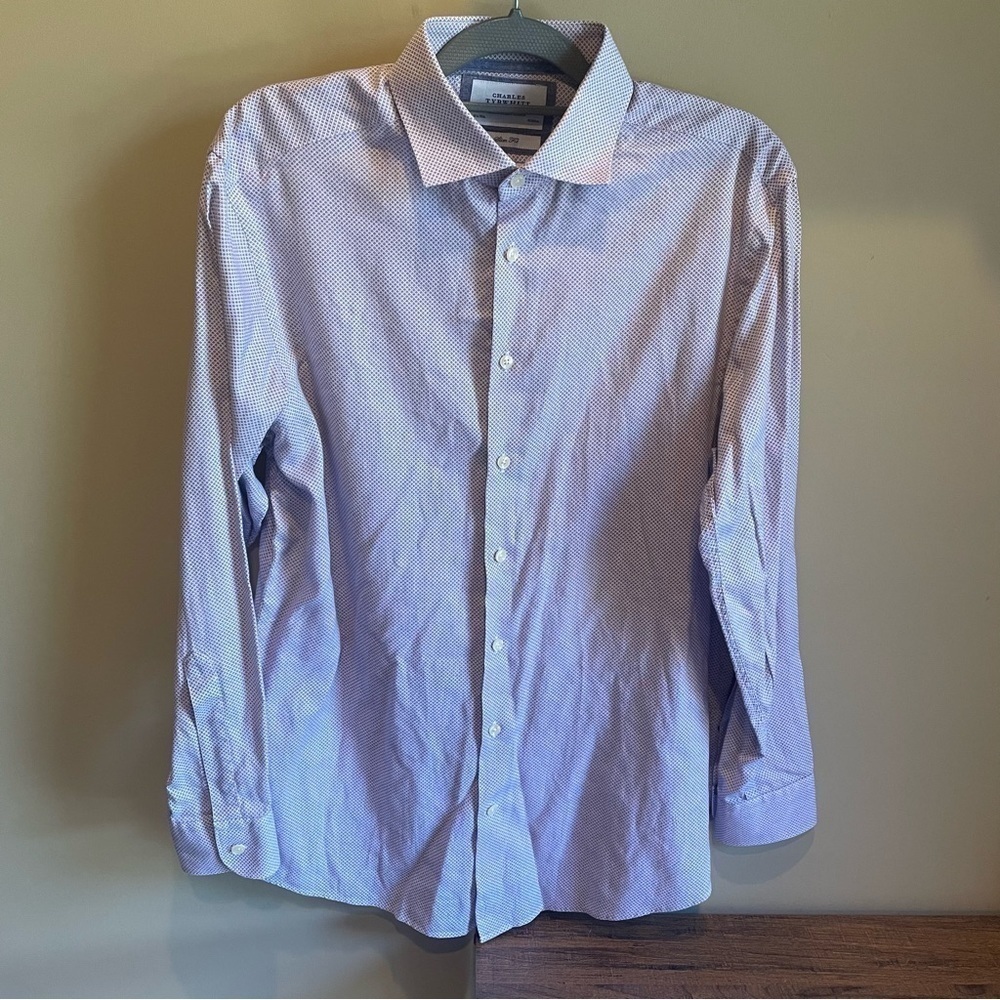 Charles Tyrwhitt Dress Shirt 16 1/2 x 35